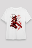 Attack On Titan Baskılı Unisex Siyah Tişört - Tshirt