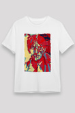 Attack On Titan Baskılı Unisex Siyah Tişört - Tshirt