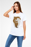 Attack On Titan Baskılı Unisex Siyah Tişört - Tshirt