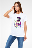 Attack On Titan Baskılı Unisex Siyah Tişört - Tshirt