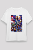 Attack On Titan Baskılı Unisex Siyah Tişört - Tshirt