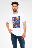 Attack On Titan Baskılı Unisex Siyah Tişört - Tshirt