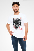 Attack On Titan Baskılı Unisex Siyah Tişört - Tshirt