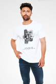 Attack On Titan Baskılı Unisex Siyah Tişört - Tshirt