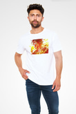 Attack On Titan Baskılı Unisex Siyah Tişört - Tshirt