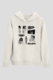 Attack on Titan Beyaz Unisex Hoodie