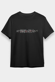 Attack on Titan Siyah Unisex Tişört T-Shirt
