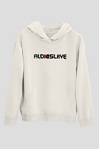 Audioslave Baskılı Beyaz Unisex Kapüşonlu Sweatshirt