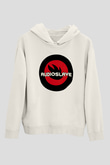 Audioslave Baskılı Beyaz Unisex Kapüşonlu Sweatshirt