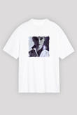 Audrey Hepburn Unisex Baskılı Beyaz Tişört