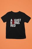 August Burns Red Baskılı Siyah Unisex Çocuk Tişört