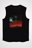 August Burns Red Baskılı Unisex Siyah Kolsuz Tişört
