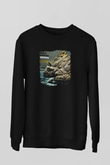 August Burns Red Baskılı Unisex Siyah Sweatshirt