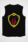 August Burns Red Baskılı Unisex Siyah Kolsuz Tişört