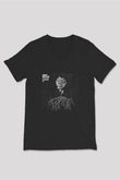 August Burns Red Baskılı Unisex Siyah V Yaka Tişört