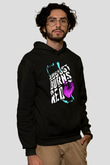 August Burns Red Siyah Unisex Kapüşonlu Sweatshirt