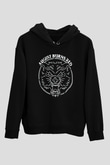 August Burns Red Siyah Unisex Kapüşonlu Sweatshirt