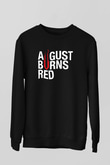 August Burns Red Siyah Unisex Sweatshirt