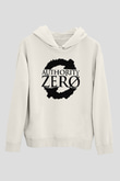 Authority Zero Beyaz Unisex Kapüşonlu Sweatshirt