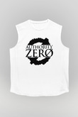 Authority Zero Beyaz Unisex Kolsuz Tişört