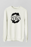 Authority Zero Beyaz Unisex Sweatshirt