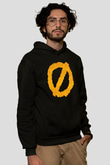 Authority Zero Siyah Unisex Kapüşonlu Sweatshirt