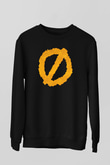 Authority Zero Siyah Unisex Sweatshirt