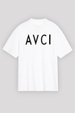 Avcı Beyaz Unisex Oversize Tişört T-Shirt