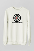 Avcı Beyaz Unisex Sweatshirt