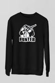 Avcı Siyah Unisex Sweatshirt