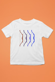 Avcılık Baskılı Unisex Beyaz Çocuk Tişört - Tshirt