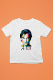 Avicii Baskılı Beyaz Unisex Çocuk Tişört