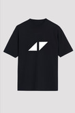 Avicii Baskılı Unisex Oversize Siyah Tişört