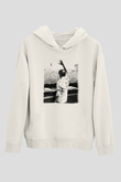 Avicii Beyaz Unisex Kapşonlu Sweatshirt
