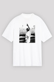 Avicii Beyaz Unisex Oversize Tişört T-Shirt