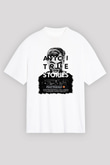 Avicii Beyaz Unisex Oversize Tişört T-Shirt