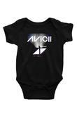Avicii Siyah Bebek Body - Zıbın