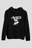 Avicii Siyah Unisex Hoodie