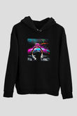 Avicii Siyah Unisex Hoodie