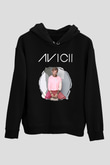 Avicii Siyah Unisex Hoodie