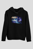 Avicii Siyah Unisex Kapüşonlu Sweatshirt