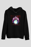 Avicii Siyah Unisex Kapüşonlu Sweatshirt