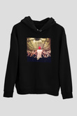 Avicii Siyah Unisex Kapüşonlu Sweatshirt