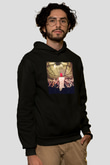 Avicii Siyah Unisex Kapüşonlu Sweatshirt