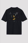 Avicii Siyah Unisex Oversize Tişört T-Shirt