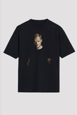 Avicii Siyah Unisex Oversize Tişört T-Shirt