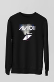 Avicii Siyah Unisex Sweatshirt
