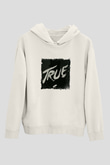 AviciiBaskılı Beyaz Hoodie