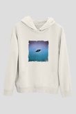 AviciiBaskılı Beyaz Hoodie