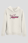 Avril Lavigne Beyaz Unisex Kapşonlu Sweatshirt